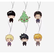 Anime Mob Psycho 100 acrylic keychain – cute small version, phone and key hanging accessory