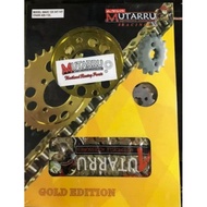 MUTARRU CHAIN SET WAVE /XRM/RS 125 (428 110L)