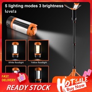 kT  Camping Light with Adjustable Height Aluminum Alloy Tripod Work Light Rechargeable 90000mah Camp