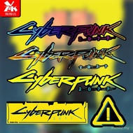 Cyberpunk Cyberpunk2077 Game Sticker Motorcycle Body Helmet Computer Case Reflective Sticker SZUR