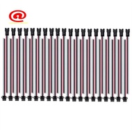 JST SM 3 Pin Connector 20 Pairs for LED Strip- Female Male 15cm for WS2812B/WS2811/WS2812/WS2814/SK6