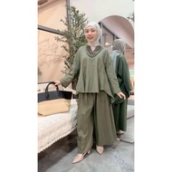 DRIAS SET NAYLA BLOUSE AND PANTS CASUAL