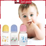 XI 125ml Baby Nursing Bottle Milk Bottle Newborn Feeder Baby Feeding Bottle Standard PP- Material Baby Bottle Multi-colo