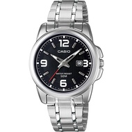 Casio นาฬิกาข้อมือผู้หญิง สายสแตนเลส รุ่น LTP-1314D-1A ของแท้ประกันศูนย์ CMG