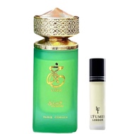 Paris Corner Pistachio Khair Perfume EDP 3.4Fl Oz with 8ml L'Fumes Roll-On Layering Perfume Oil UNIS