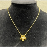 YG074- 916 Yellow Gold Design Necklace