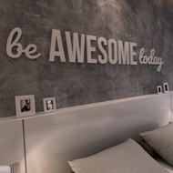 Wall Art/ Home/ Office Wall Deco - 3D Alphabet/ Wording/ Font/ Lettering - PVC Board