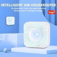 Zigbee Temperature Humidity wifi Air co2voc Graffiti Formaldehyde Six-in-One pm2.5 Smart Household D