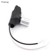 [Yiiweng] 220V 3A Silver Tone Table Lamp Full Range Dimmer Rotary Switch 2 Way [my]