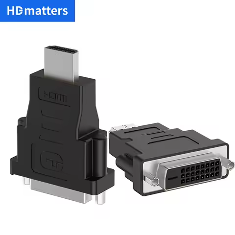 HDMI to DVI cable adapter 4K Bi-direction HDMI to DVI or DVI to HDMI adapter converter for PC laptop