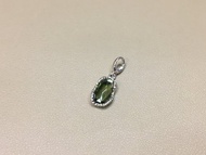 捷克隕石切面純銀吊墜 - 蘊藏極大能量 有助開心 發財及辟邪