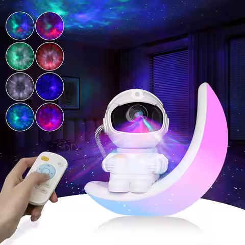 Astronaut Galaxy Projector, Star Projector, Astronaut Light Projector，LED Nebula, Starry Night Light