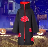 Naruto coss clothing eagle organization cloak cloak Akatsuki with hat Party Costumes