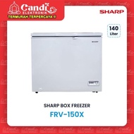 SHARP BOX FREEZER FRV-150X 150 LITER - CHEST FREEZER FRV150X / FRV 150