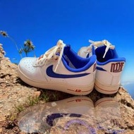 極新💥正品NIKE 耐吉Wmns Air Force 女鞋白 藍 紅 Command Force 奶油底24 / 38