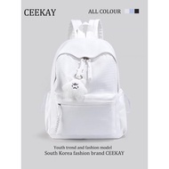 Ceekay Genuine Backpack FULLBOX Personality Zipper 2