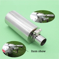 Rc Model Boat Car Stainless Steel Exhaust Silencer Muffler 16mm End Tuned Pipe Baffler For Rc Methanol Gasoline Boat