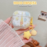 【Case Home】For HOCO EW50/51 Case Casing Soft Silicone Summer Style Cartoon Earphone Case Cover