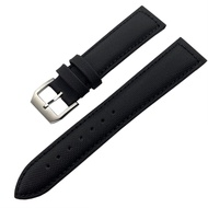 KOSSMA 20mm 21mm 22mm Black Nylon Fabric Wrist Watch Band Belt For IWC Mark LE PETIT PRINCE Spitfire
