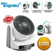 Toyomi 3D Oscillation Circulator Fan DCF 5071