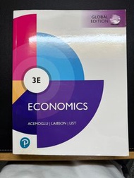 【全新無劃記】Economics (全球學生版) 3/E Acemoglu/Laibson/List 9781292411019