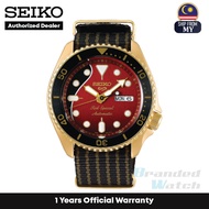 [Official Warranty] Seiko SRPH80K1 Men's Seiko 5 Sport Brand May Red Special Limited Edition Nylon Strap Watch