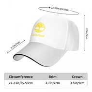 New Timberland logo (3) Printed Hat Men Women Sunscreen Baseball Cap Casual Trendy Golf Cap Outdoor Adjustable Cap Sports Fishing Curved Brim Old Hat