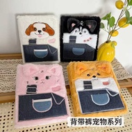 A a5 Cute Denim Overalls Puppy Card Album Photo Album Photo Card Storage Loose-leaf Four-Grid Photo 