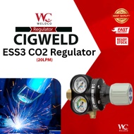 CIGWELD COMET EDGE ESS3 CO2 Regulator 20Lpm 🔥PREMIUM QUALITY🔥