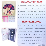 Kaset pita BIMBO - pop - keroncong - qasidah - dangdut - balada - latin beat - album religi islami -