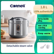 Cornell Electric Rice Cooker 1.8L Non Stick Aluminium Inner Pot Multi Cooker