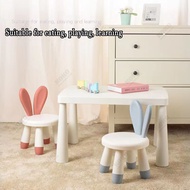 Children's study table, kindergarten table and chair set, baby toy table, household plastic study desk, chair