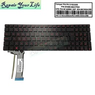 French AZERTY Portuguese Backlit Keyboard for ASUS N551 N552 N751 N752 N551VW G551 G551JK G551JM Abn