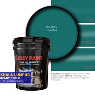 18 Liter - SHY GREY RR567462, Easy Paint for interior & exterior wall, wood and steel.