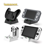 Lammcou Portable Charging Dock Station Compatible with Nintendo Switch OLED Joycon and Pro Controller Accessories