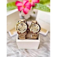 Michael Kors Couple Stainless steel Authentic Watches