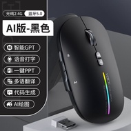 AI Intelligent Voice Mouse Wireless Bluetooth Dual Mode Voice Control Typing Translation Writing PPT