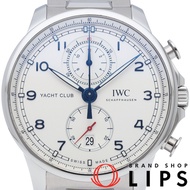 นาฬิกาข้อมือผู้ชาย IWC Portugieser Yacht Club Chronograph รุ่น IW390702 ตัวเรือนสแตนเลสสตีล สีขาว สภ
