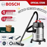 BOSCH Vacuum Cleaner Stainless Steel Heavy Duty Vacuum Cleaner Corded Multi Function Wet And Dry 1.8