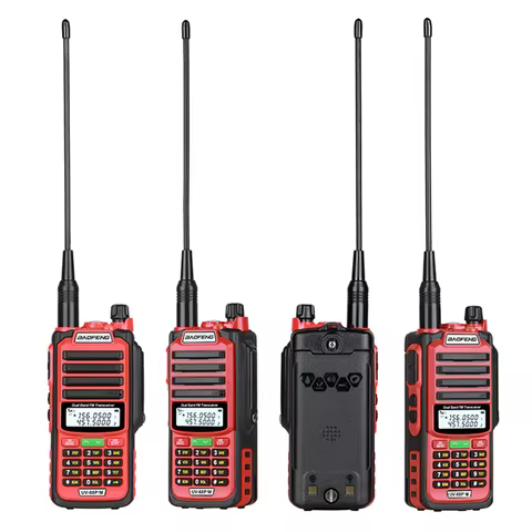 Baofeng UV-S22 Pro V2 10W IP68 Waterproof Walkie Talkie Long Range Type-C Charger Powerful UHF VHF A