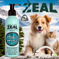 Zeal Hoki Fish Oil Supplement for Dogs Cats Kitten Puppy