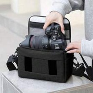 Travel Accessories 1pc Black DSLR Camera Bag Handbags Nylon Shoulder Bag Camera Case Portable For Ni