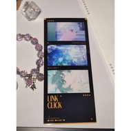 READY Official merch translucent photostrip Link Click Shiguangdailiren Chengxiaoshi Lu Guang photos