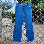 Vintage 90s Levi's 517 Bootcut Blue Denim Jeans Made in USA