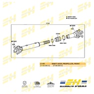 TOYOTA HILUX 2016 GUN125R 4WD LONG SHAFT FRONT - 37140-0K112