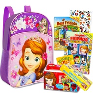 Sofia the First Mini Backpack - Bundle with 11 Inch Sofia the First Backpack, Disney Look and Find A