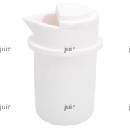 JUIC Melting Crucible Cup, 1kg Capacity With Cover / With Lid Fused Quartz Crucible, High Purity Hig