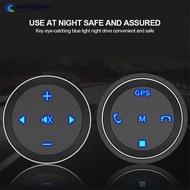 NOBELJIAOO 2PCS 10 Key Car Steering Wheel Control Button Wireless Music GPS Navigation Radio Remote 