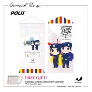 [ HQ 2025 ] POLIS SAMPUL RAYA CANTIK COMBO 35+5 FREE l ANGPAO MONEY ENVELOPE #MENAAMI