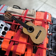 1/10 - Acoustic Guitar - Acoustic Guitar 1:10 Scale and 1:12 RC Car Accessories Car Crawler Miniscal
